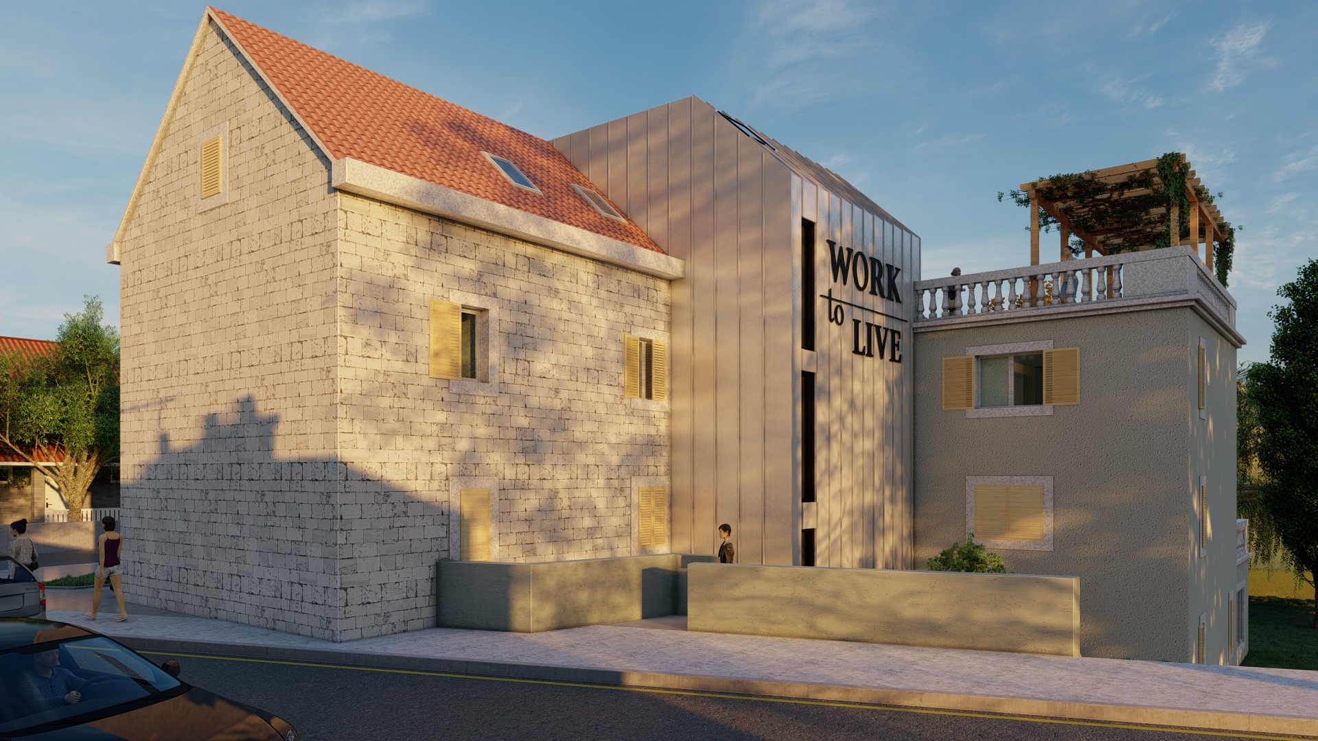 Hostel ˝Wortk to live˝